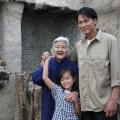 Nainai, Father and Little Jian in film